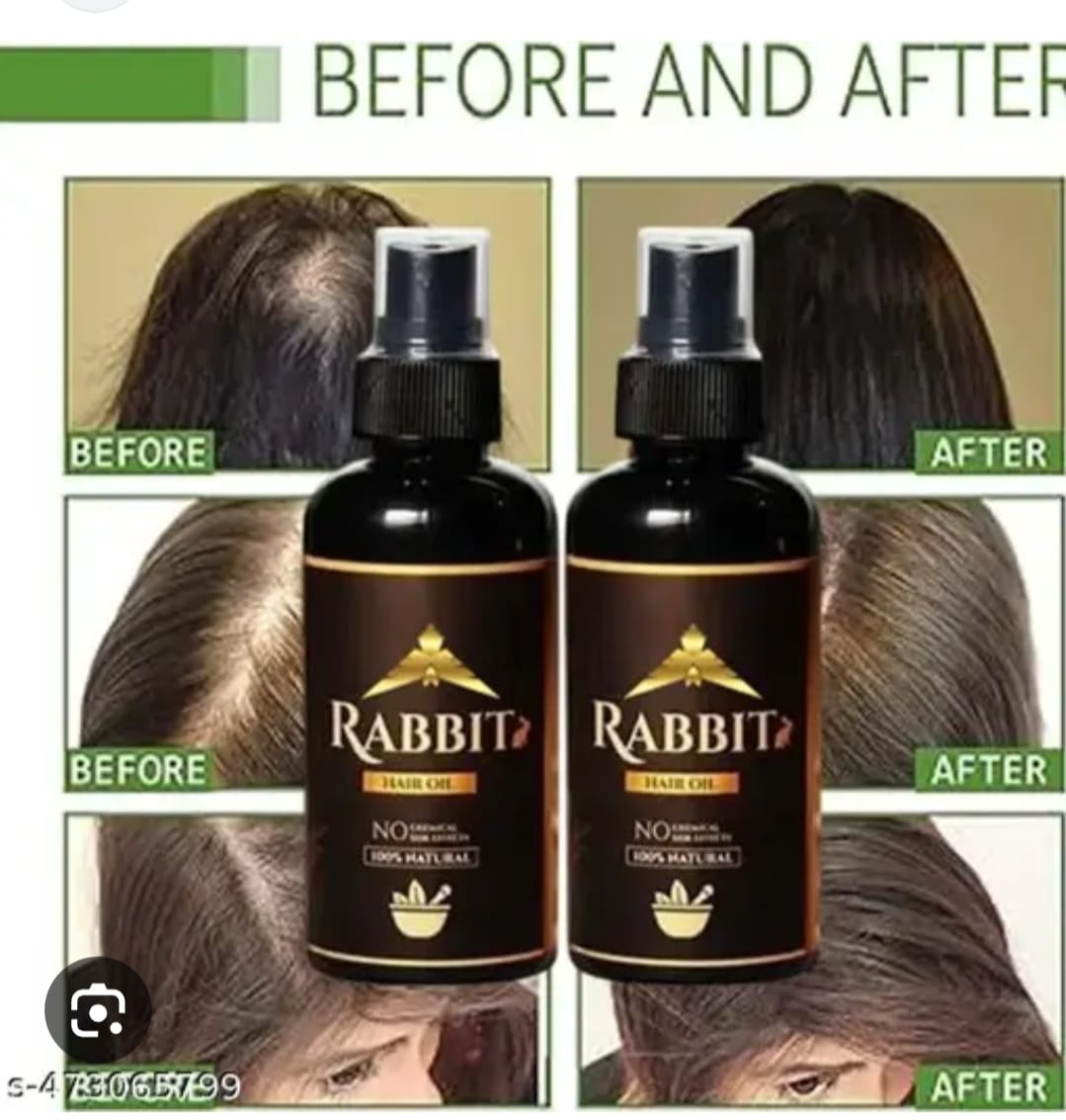 Rabit Herbal Hair Oil - 100% Effective!