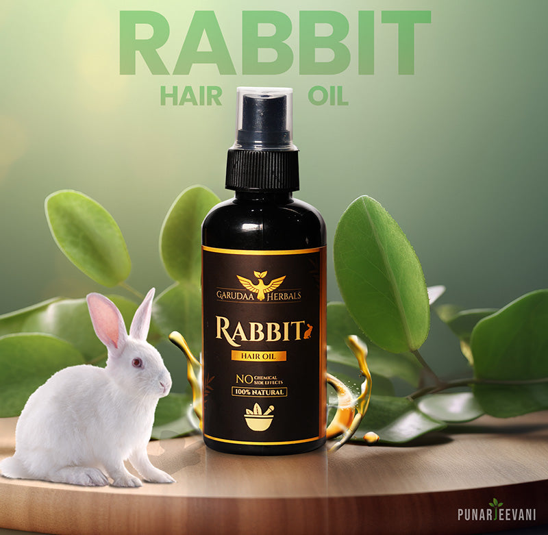 Rabit Herbal Hair Oil - 100% Effective!